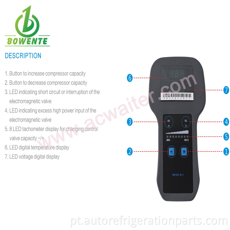 Car Compressor Control Valve Detection Manual Tool